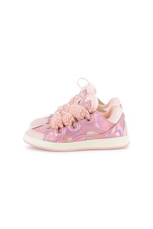 pink leather snakers LANVIN KIDS | N30189S74